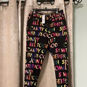 NY&Co slim high waisted trousers.